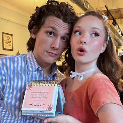 Zoe Margaret Colletti and Nicholai Perrett are celebrating their 4th Valentine's Day.